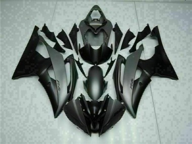 Carénages Moto R6 2008-2016 - Gris Noir Vente en Gros