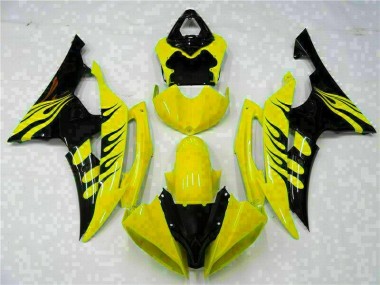Carénage Moto R6 2008-2016 - Jaune Vente en Gros