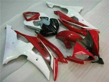 Carénage Moto R6 2008-2016 - Rouge Blanc Vente en Gros
