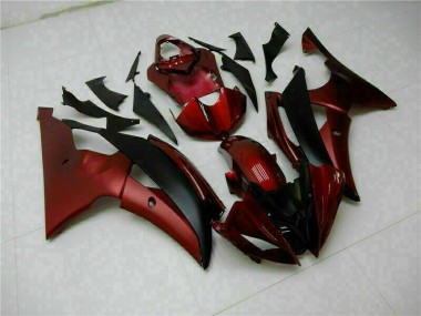 Kit Carénages Motos Complet R6 2008-2016 - Rouge Noir Vente en Gros