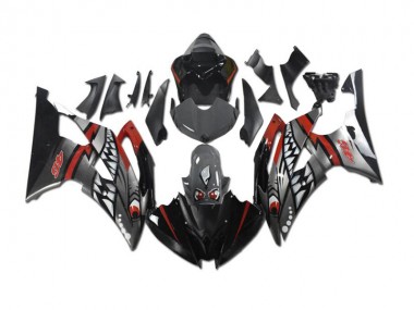 Carénage Moto R6 2008-2016 - Gris Rouge Requin Vente en Gros