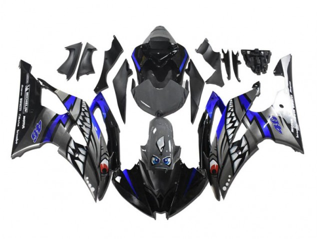 Carénage Moto R6 2008-2016 - Gris Bleu Requin Vente en Gros Carénage Moto R6 2008-2016 - Gris Bleu Requin Vente en Gros