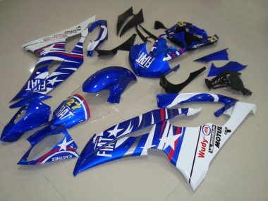 Carénage Moto R6 2008-2016 - Bleu Blanc Fiat 27 Rouge Wudy Vente en Gros