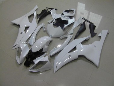 Carénage Moto R6 2008-2016 - Blanc Nacré No Décalque Vente en Gros