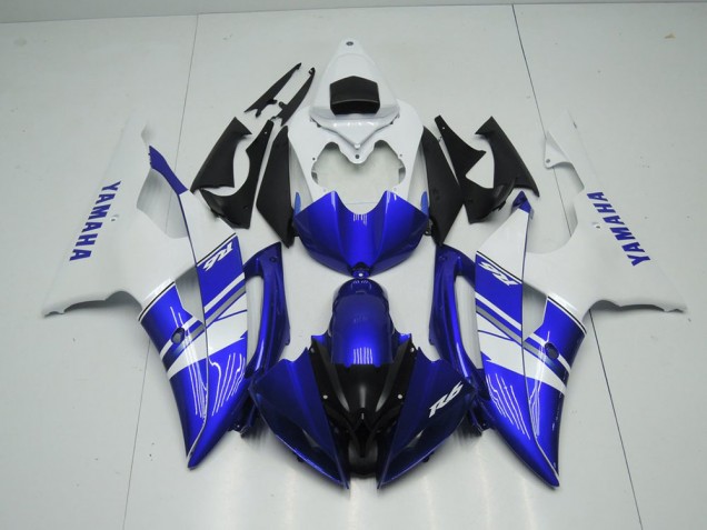 Carénage Moto R6 2008-2016 - Bleu Blanc Style OEM Vente en Gros Carénage Moto R6 2008-2016 - Bleu Blanc Style OEM Vente en Gros
