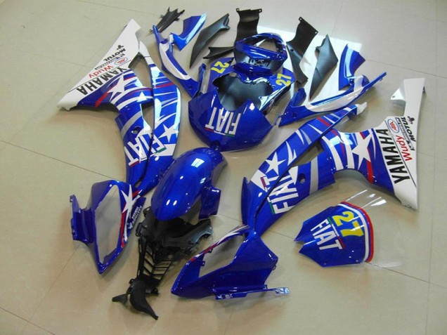 Carénage Moto R6 2008-2016 - Bleu Star Fiat Vente en Gros Carénage Moto R6 2008-2016 - Bleu Star Fiat Vente en Gros