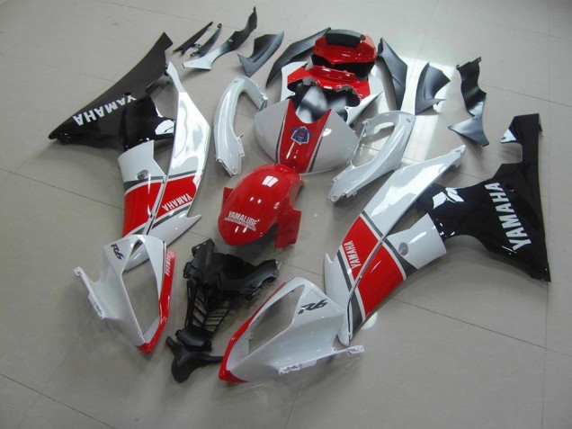 Carénage Moto R6 2008-2016 - Rouge Blanc Noir Vente en Gros
