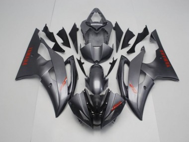 Carénage Moto R6 2008-2016 - Noir Mat Gris Vente en Gros