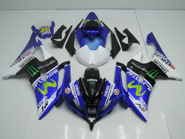 Carénage Moto R6 2008-2016 - Nouveau Movistar Vente en Gros Carénage Moto R6 2008-2016 - Nouveau Movistar Vente en Gros