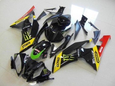 Carénages Moto R6 2008-2016 - Jaune Monster Vente en Gros