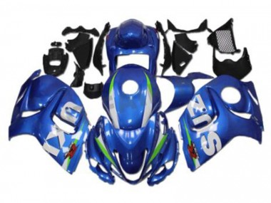 Carénage Moto GSXR 1300 Hayabusa 2008-2019 - Bleu Blanc Vente en Gros