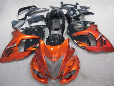 Carénage Moto GSXR 1300 Hayabusa 2008-2019 - Orange Noir Vente en Gros