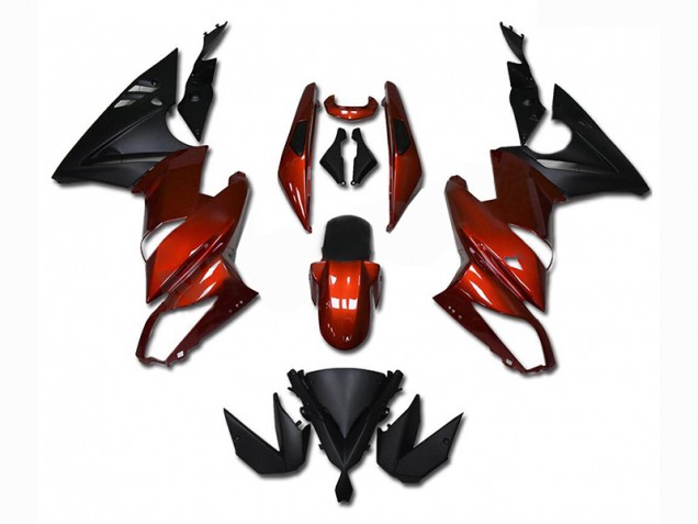 Carénage Moto EX650 2009-2011 - Rouge Vente en Gros Carénage Moto EX650 2009-2011 - Rouge Vente en Gros