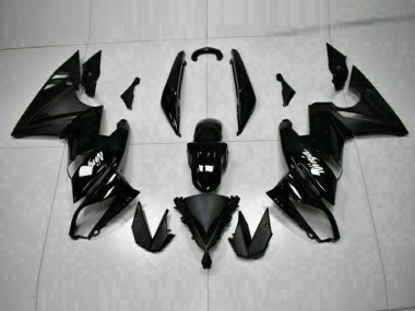 Carénage Moto EX650 2009-2011 - Noir Brillant Vente en Gros