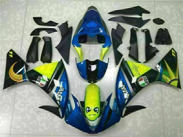 Carénage Moto R1 2009-2011 - Bleu Vente en Gros Carénage Moto R1 2009-2011 - Bleu Vente en Gros