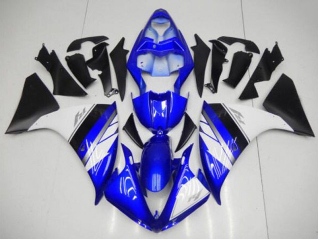 Carénage Moto R1 2009-2011 - Bleu Blanc Noir Vente en Gros Carénage Moto R1 2009-2011 - Bleu Blanc Noir Vente en Gros