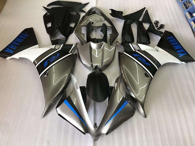 Carénage Moto R1 2009-2011 - Argent Bleu Vente en Gros Carénage Moto R1 2009-2011 - Argent Bleu Vente en Gros
