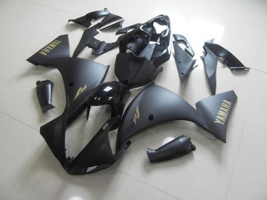 Carénage Moto R1 2009-2011 - Noir Mat Or Décalque Vente en Gros