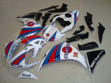 Carénage Moto R1 2009-2011 - Blanc Noir Martini Vente en Gros