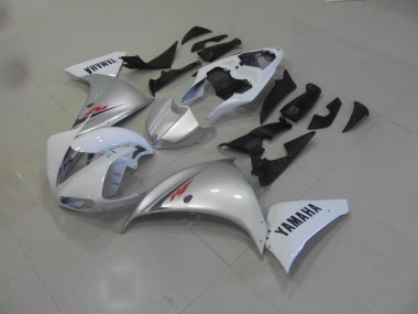 Carénage Moto R1 2009-2011 - Blanc Argent Vente en Gros
