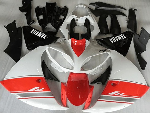 Carénage Moto R1 2009-2011 - Racy Rouge Blanc Noir Vente en Gros Carénage Moto R1 2009-2011 - Racy Rouge Blanc Noir Vente en Gros