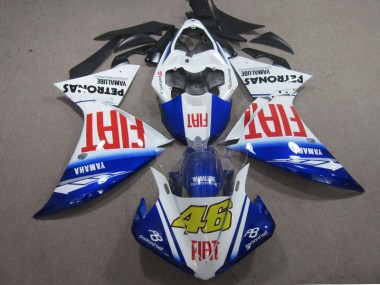 Carénage Moto R1 2009-2011 - Bleu Blanc Fiat 46 Vente en Gros
