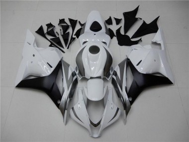 Carénage Moto CBR 600 RR 2009-2012 - Blanc Argent Noir Vente en Gros