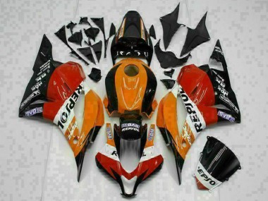 Carénage Moto CBR 600 RR 2009-2012 - Orange Repsol Vente en Gros