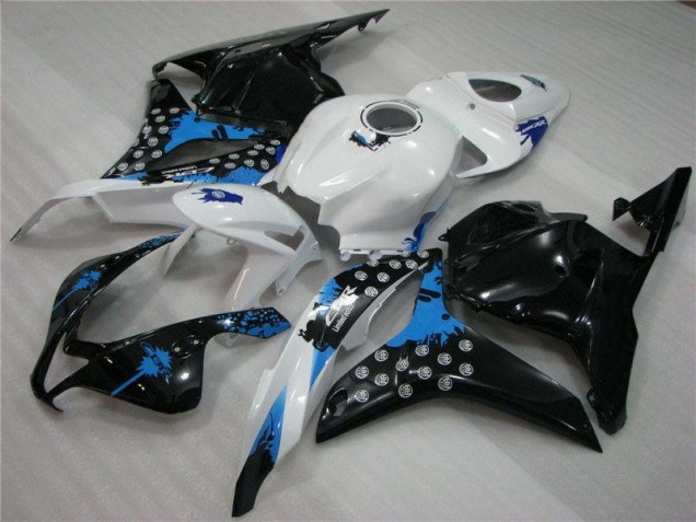Carénage Moto CBR 600 RR 2009-2012 - Noir Blanc Bleu Vente en Gros Carénage Moto CBR 600 RR 2009-2012 - Noir Blanc Bleu Vente en Gros