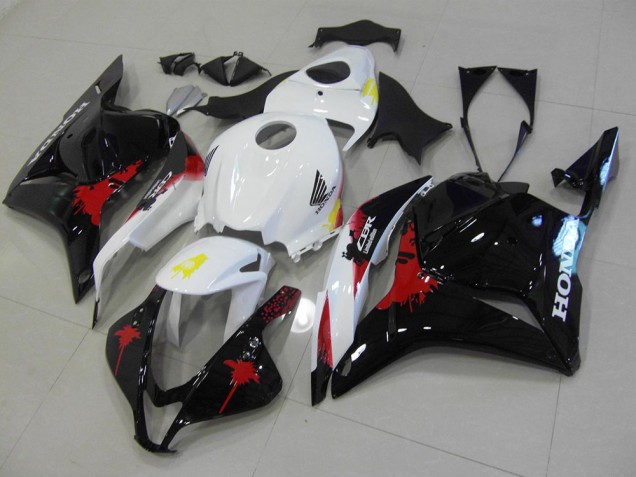 Carénage Moto CBR 600 RR 2009-2012 - Noir Rouge Blanc Vente en Gros Carénage Moto CBR 600 RR 2009-2012 - Noir Rouge Blanc Vente en Gros