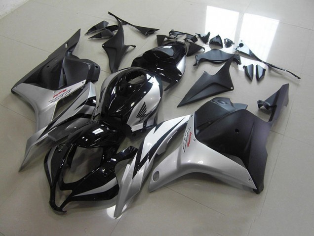 Carénage Moto CBR 600 RR 2009-2012 - Noir Argent Vente en Gros Carénage Moto CBR 600 RR 2009-2012 - Noir Argent Vente en Gros