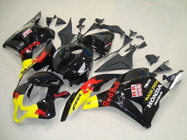 Carénage Moto CBR 600 RR 2009-2012 - Red Bull Vente en Gros Carénage Moto CBR 600 RR 2009-2012 - Red Bull Vente en Gros