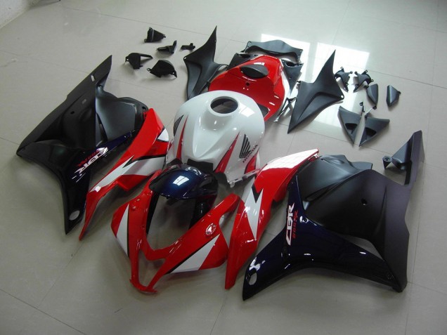 Carénage Moto CBR 600 RR 2009-2012 - Rouge Bleu Foncé Vente en Gros Carénage Moto CBR 600 RR 2009-2012 - Rouge Bleu Foncé Vente en Gros