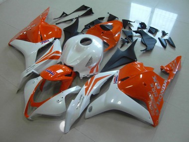 Carénage Moto CBR 600 RR 2009-2012 - Orange Blanc Nacré Vente en Gros