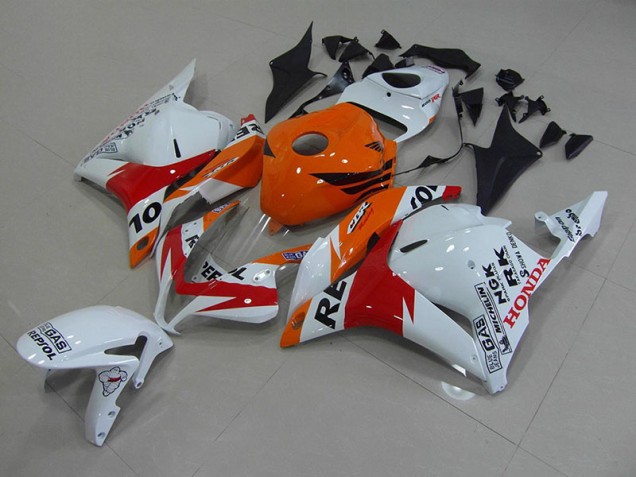 Carénage Moto CBR 600 RR 2009-2012 - Blanc Repsol Vente en Gros Carénage Moto CBR 600 RR 2009-2012 - Blanc Repsol Vente en Gros