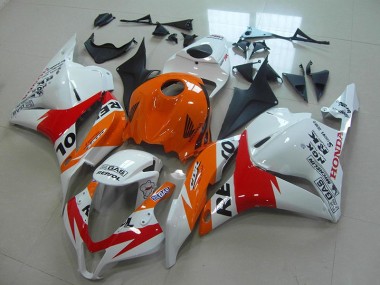 Carénage Moto CBR 600 RR 2009-2012 - Blanc Nouveau Repsol Vente en Gros