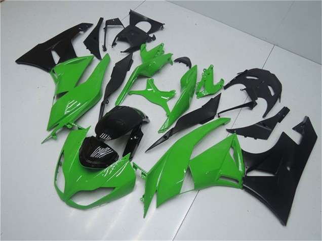 Carrosserie Moto ZX6R 2009-2012 - Vert Noir Vente en Gros Carrosserie Moto ZX6R 2009-2012 - Vert Noir Vente en Gros