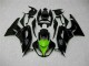 Kit Carénages Motos Complet ZX6R 2009-2012 - Noir Vert Vente en Gros Kit Carénages Motos Complet ZX6R 2009-2012 - Noir Vert Vente en Gros
