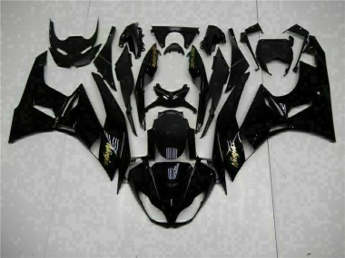 Carénage Moto ZX6R 2009-2012 - Noir Or Ninja Vente en Gros