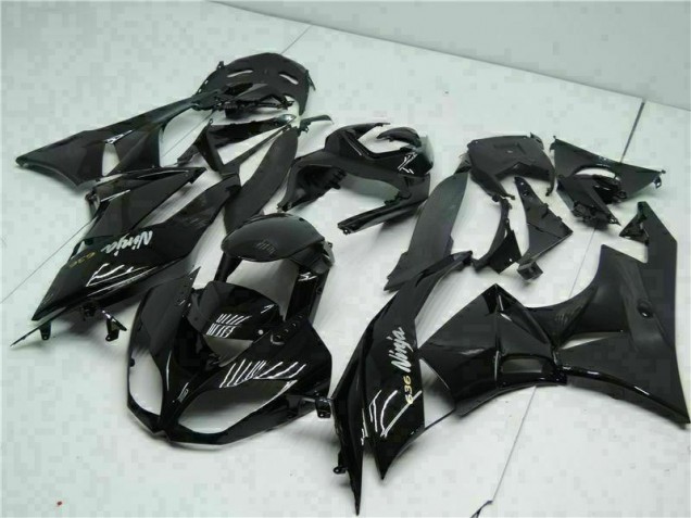 Carénage Moto ZX6R 2009-2012 - Noir Blanc Ninja 636 Vente en Gros Carénage Moto ZX6R 2009-2012 - Noir Blanc Ninja 636 Vente en Gros