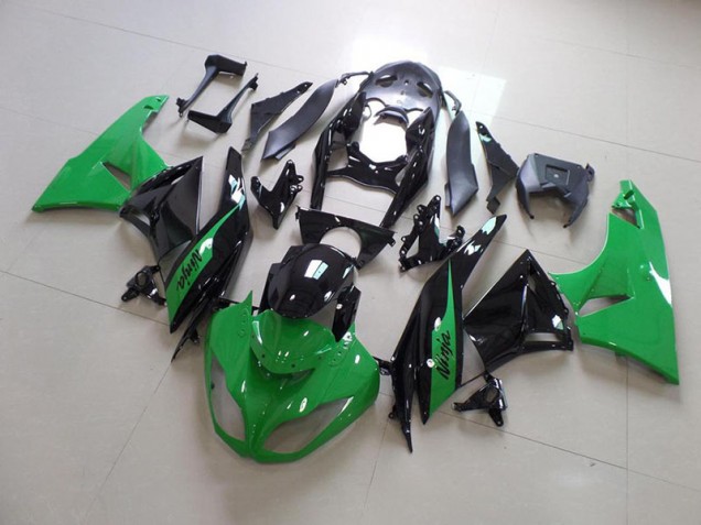 Carénage Moto ZX6R 2009-2012 - Vert et Noir Vente en Gros Carénage Moto ZX6R 2009-2012 - Vert et Noir Vente en Gros