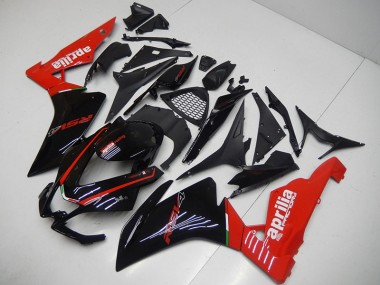 Carénages Moto RSV4 2009-2015 - Noir Rouge Vente en Gros