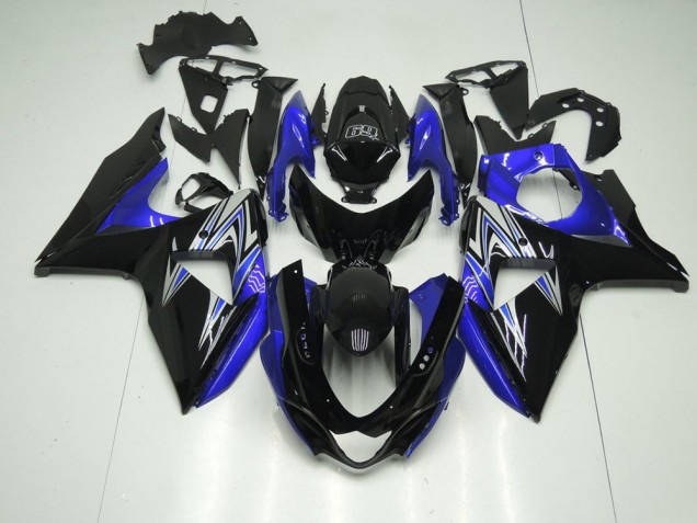 Carénage Moto GSXR 1000 K9 2009-2016 - Bleu et Noir Vente en Gros Carénage Moto GSXR 1000 K9 2009-2016 - Bleu et Noir Vente en Gros