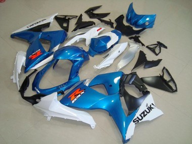 Carénage Moto GSXR 1000 K9 2009-2016 - Bleu et Blanc Style OEM Vente en Gros