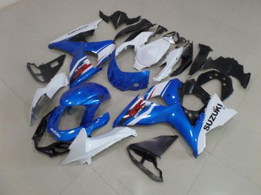 Carénage Moto GSXR 1000 K9 2009-2016 - Bleu Blanc Vente en Gros