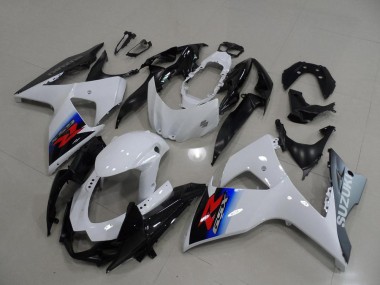 Carénage Moto GSXR 1000 K9 2009-2016 - Blanc Argent Vente en Gros