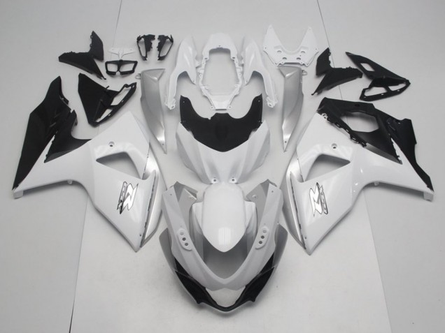 Carénage Moto GSXR 1000 K9 2009-2016 - Blanc Style OEM Vente en Gros Carénage Moto GSXR 1000 K9 2009-2016 - Blanc Style OEM Vente en Gros