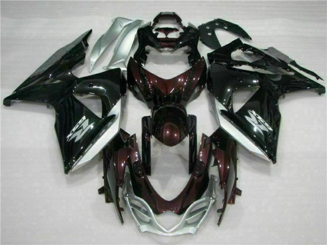 Carénage Moto GSXR 1000 K9 2009-2016 - Brun Noir Vente en Gros Carénage Moto GSXR 1000 K9 2009-2016 - Brun Noir Vente en Gros