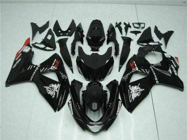 Carénages Moto GSXR 1000 K9 2009-2016 - Noir Vente en Gros Carénages Moto GSXR 1000 K9 2009-2016 - Noir Vente en Gros