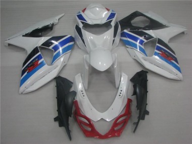 Carénage Moto GSXR 1000 K9 2009-2016 - Blanc Bleu Vente en Gros